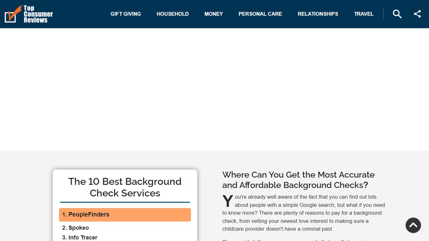 The Best Background Check Services - <?php echo site name; ?>